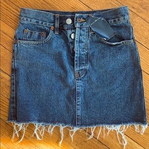 NWT Brandy Melville Denim Skirt